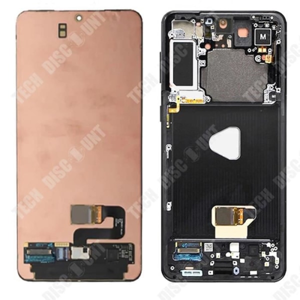 TD® Sopii Samsung S21PLUS sisä- ja ulkokehykseen G996 LCD-näytön kokoonpano musta kännykkänäyttö lcd