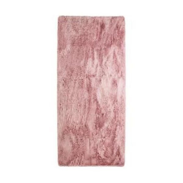 TD® Matta för vardagsrum eller sovrum - Extra mjuk mikrofiber - 80 x 180 cm - Rosa