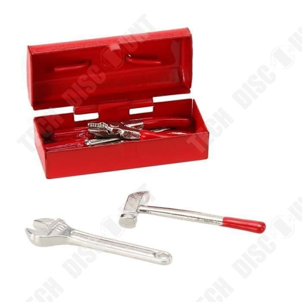 TD® Verktygslådor RC Crawler Biltillbehör Mini Hammer Wrench Verktygslåda för Traxxas Axail Gift 234 / Multifunktion