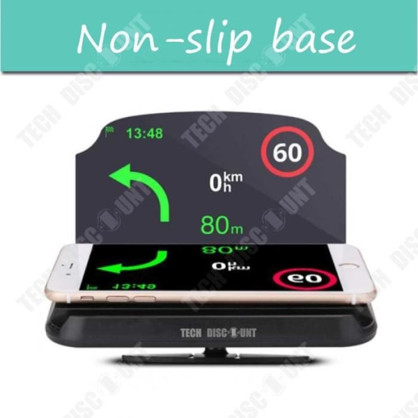 TD® støtte telefon projektion automatisk GPS navigation display instrumentbræt biltilbehør smartphone montering navigering