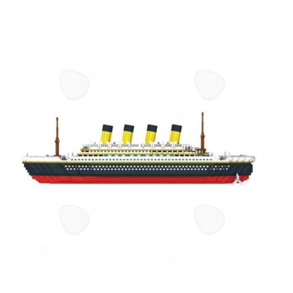 Titanic modell för att bygga INN® 3800 färg bitar att montera bygg båt plast konstruktion barn vuxen