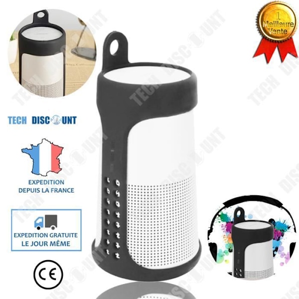 TD® Suojakotelo kaiuttimelle, iskunkestävä Bluetooth Dr. Bose Soundlink Revolve, kestävä laukku, pitää tehokkaasti.