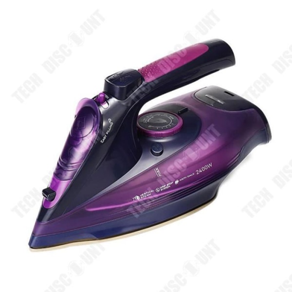 TD® Steam Iron Fem temperaturinställningar Snabb värmeöverföring Sladdlös och sladd En-touch-rengöring