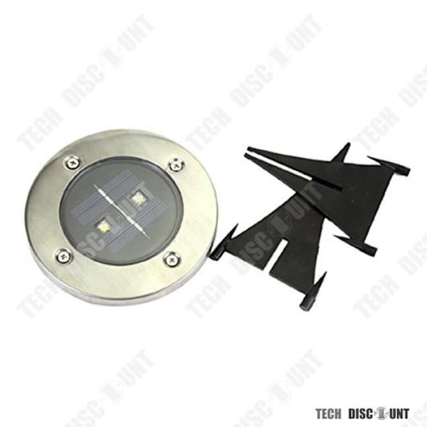 TD® 1stk-2LED solindbygget til markering-Gul
