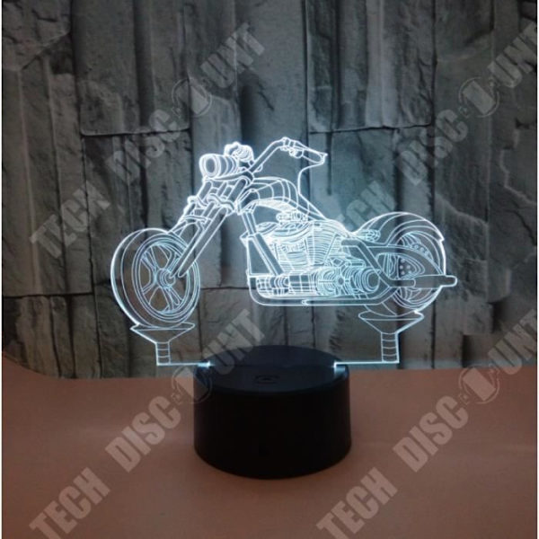Yövalo - NIAZHY - Uusi Värikäs 3D-haukka - Taktile - Kauko-ohjain - Monivärinen LED Flerfärgad