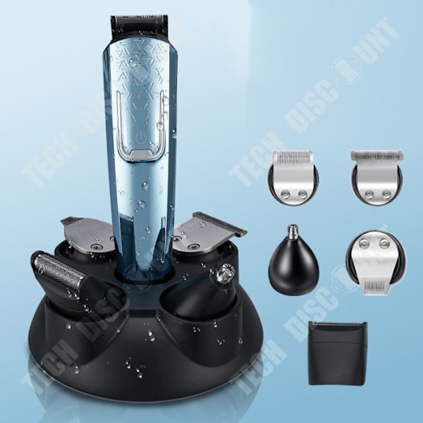 TD® Multifunktionel elektrisk barbermaskine herre hårklipper elektrisk trimmer barberer trimmer