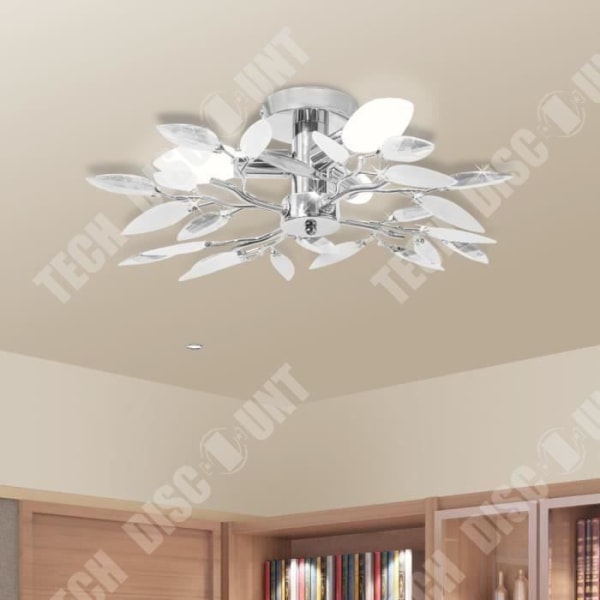 TD® Loftlampe i fire dele moderne til indendørs dekoration og lys i huset akryl stue soveværelse elegant