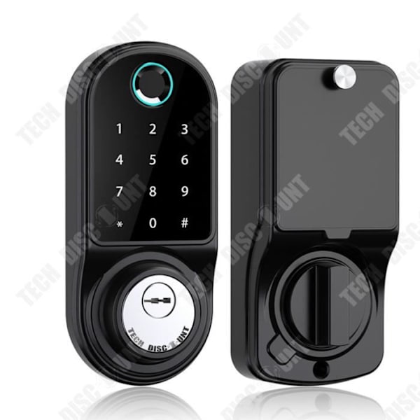 TD® APP adgangskode fingeraftryk smart lås dørlås automatisk hotel lejlighedslås indvendig
