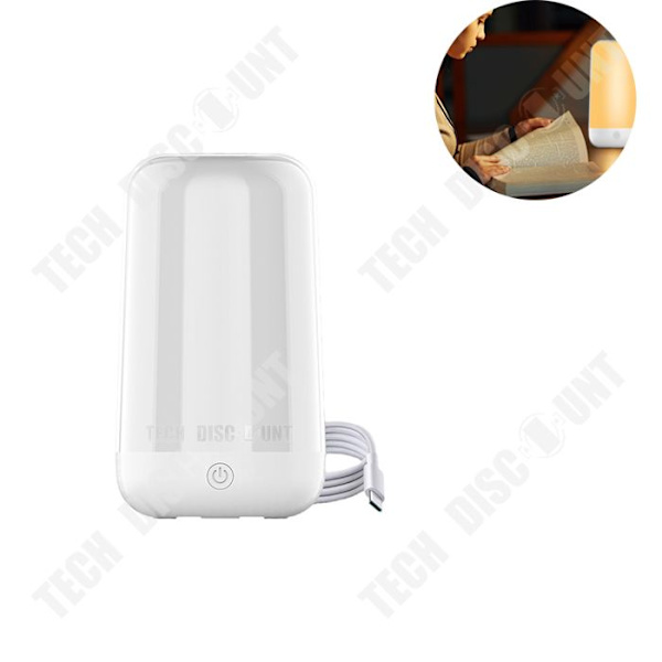 TD Natlampe 3600mAh 110V opladning natbordslampe soveværelse stemningslampe indendørs højttaler bluetooth natlampe