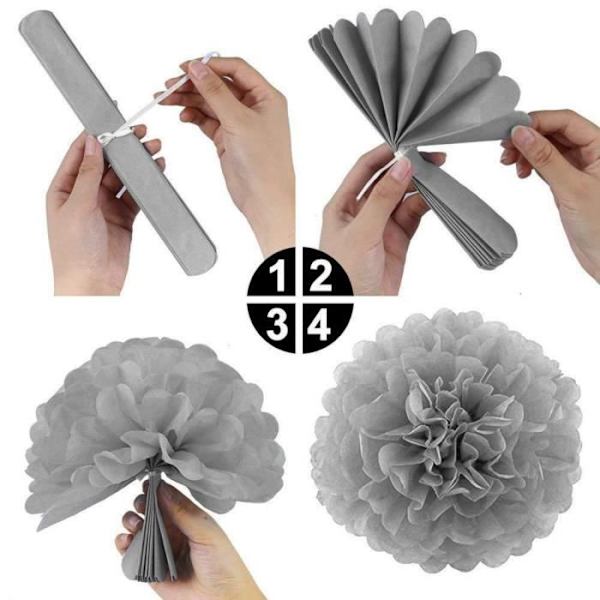 Festdekorationsset - LEEGOAL - Födelsedag - 45 st - Blandfärg - Papper blandad färg