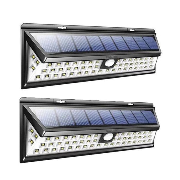 2st Solsensor Vägglampa TD® 54LED Utomhus Vattentät Mänsklig Infraröd Sensor Vägglampa