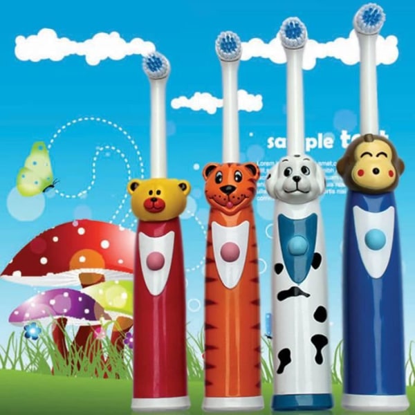 Elektrisk tandborste Ultraljudsmassage för barn och vuxna Munhygien
