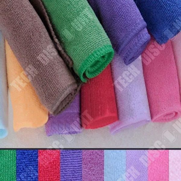 Badhandduk - TD® - 100 stycken - Mikrofiber - 70 x 140 cm - Slumptal Slumpmässig