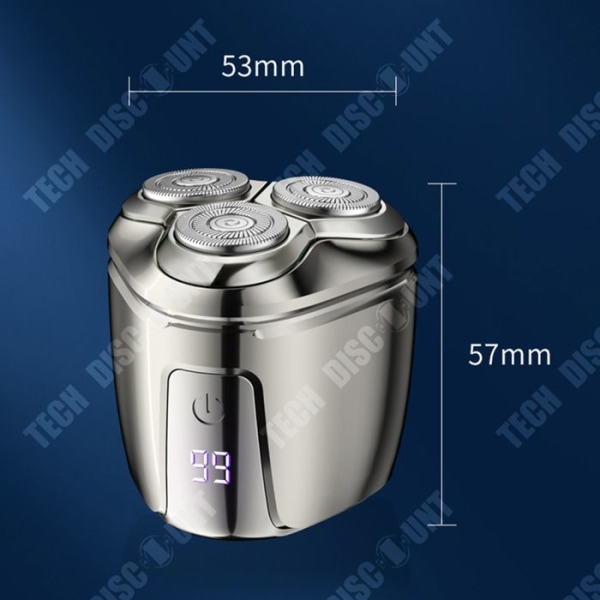TD® Mini Smart Uppladdningsbar Rakapparat Julklapp till pojkar Elektrisk rakapparat Rakapparat med skägg för män