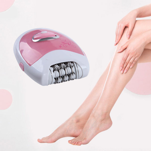 TD® To elektrisk epilator til damer, 2-i-1 hårfjerner og barbermaskine