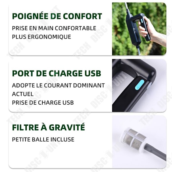 Telekoppi sumutuspistooli - INN - 79 cm - 2000 mAh - USB - 8 m letku