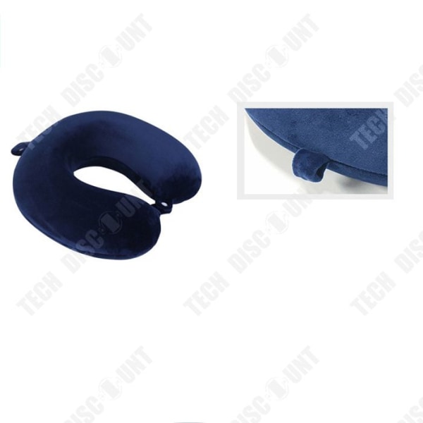 TD® Memory Foam Resekudde U-formad nackkudde Mjuk kudde för vila och sömn