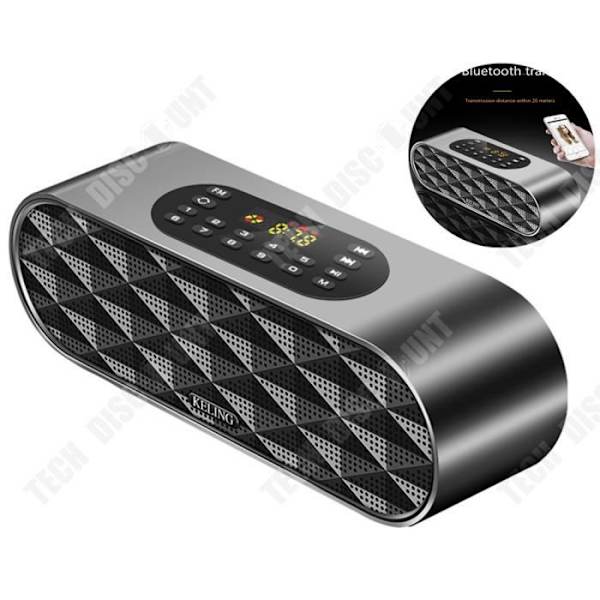 TD® Langaton Bluetooth-kaiutin - Kannettava Bluetooth-kaiutin - Korkealaatuinen ääni STÅLGÅ