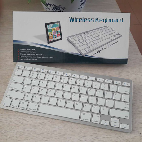Trådlöst tangentbord - TD - Minitangentbord - Halkfritt - Bärbart - Bluetooth 3.0