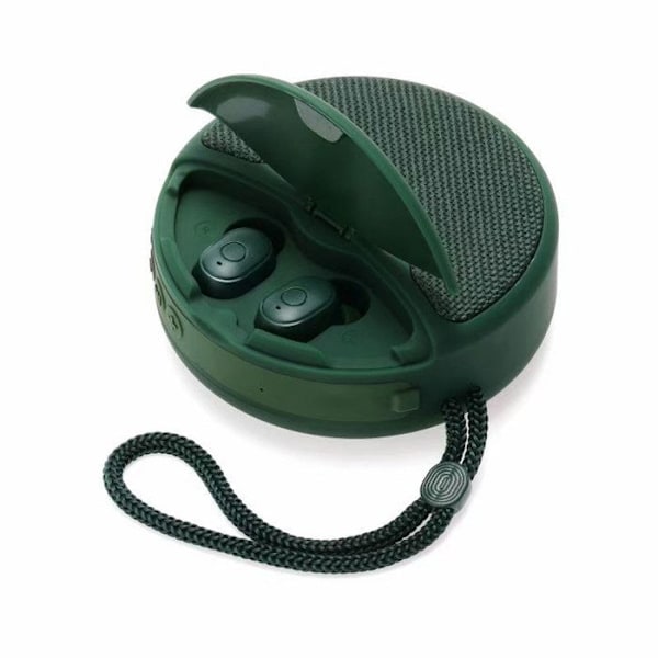 Trådlös högtalare - TD - 500mAh - Bluetooth 5.0 - Handsfree-funktion - Grön