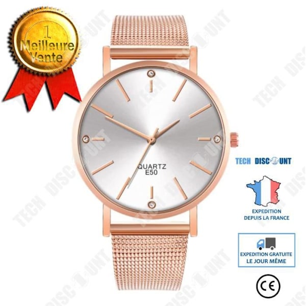 TD® Quartz Armbandsklockor Casual och Business Series Mesh Bältesklocka Herrpresenter 44974564