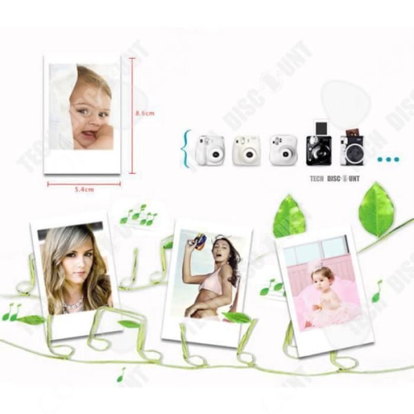 Papier photo CONFOZEN® 20 arkkia Sopii mini7, mini7s, mini10, mini20, mini25, mini30, mini50, mini50S, mini55
