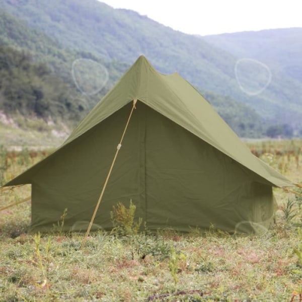 CONFO® Campingtält utomhuscamping 2 personer självguidad tur camping regntät stuga form A-linje tält Ox tyg