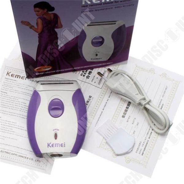 TD® Kemei kvinder mini elektrisk barbermaskine hårfjerning trimmer epilator bikini barbering maskine barbering epilering fjerner