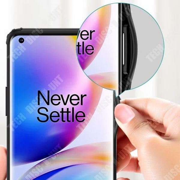 TD® Lämplig för oneplus 8pro mobiltelefonfodral all-inclusive anti-dropp semipermeabelt frostat skal