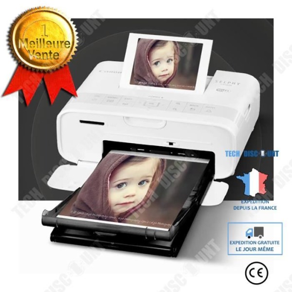 Bærbar printer - TD® - Mini printer - Bluetooth - A4 - 200 DPI