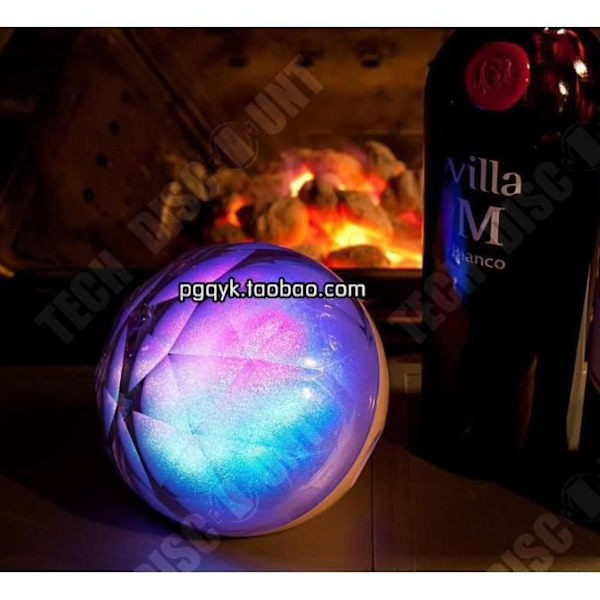 Bluetooth-kaiutin - TD® - Lampe Co - Värinä Sininen - Stereo - Langaton kaukosäädin Blå