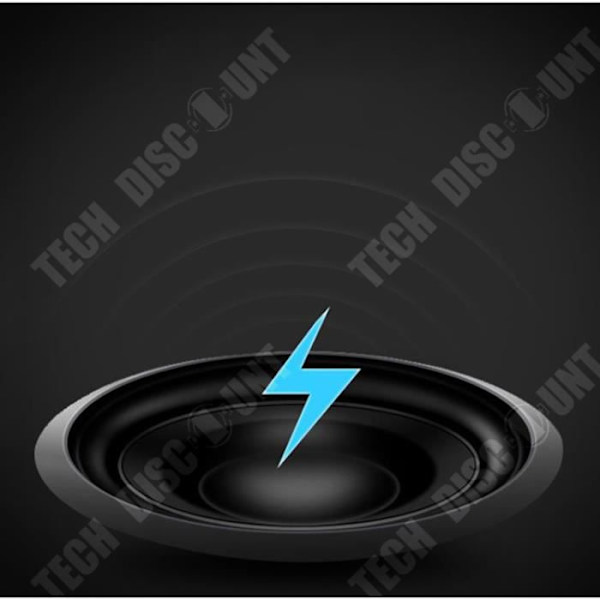 TD® Led-valaise langaton bluetooth-kaiutin subwoofer mini kannettava värikäs lataus kaukosäätimellä väri vaihtuva pieni 20 CM