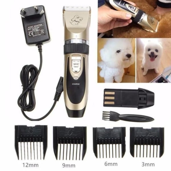 Pro Kit Hund Katt Elektrisk Hårklippare Rakapparat Pet Grooming Trimmer P16433