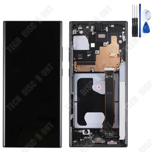 TD® Sopii Samsung NOTE20ultra puhelimen sisä- ja ulko- näytölle N986 LCD-näytöllä kehykset mukana.