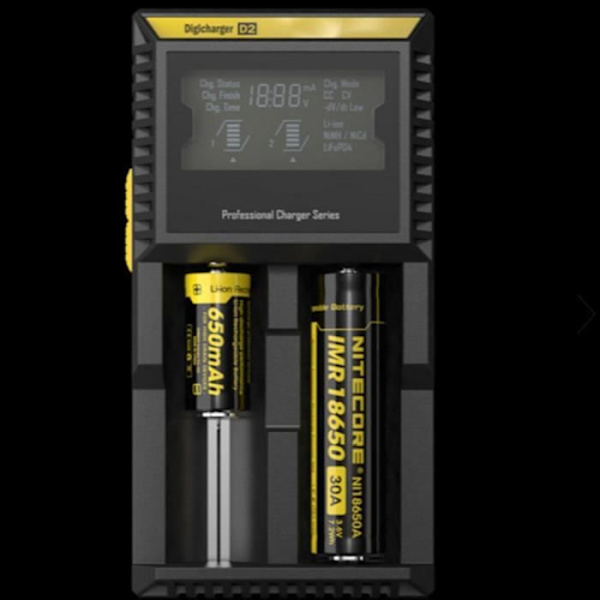 Batterioplader - TD® - D2 - Dobbelt spor - Kompatibel med genopladelige batterier - 12V 1A