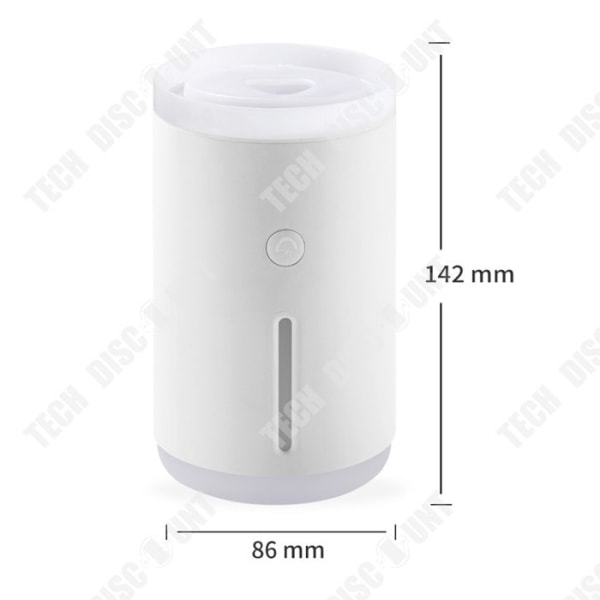 TD® Mini Jellyfish USB luftfuktare för hembruk stor dimma volym kontor skrivbord kreativ luftfuktare aromaterapi maskin