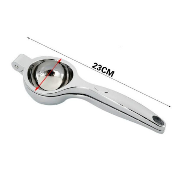 Citruspresser - Manual - Rustfrit Stål 304 - Ergonomisk - 400G - Opvaskemaskinevenlig som indikerat