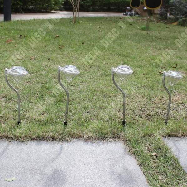 TD® Solar Lamp Utomhus Vägglampa Trådlös Varm Vit Belysning Färgglad Ljusstyrka Ljus Gräsmatta Trädgårdsdekoration Kraftfull