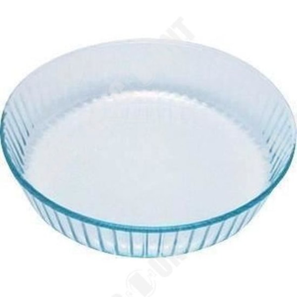 TD® Form 4-quart Klassisk Glas 26 cm Transparent Opvaskemaskine Mikroovn Praktisk Funktionel Kager Ovnen 300 grader Nem