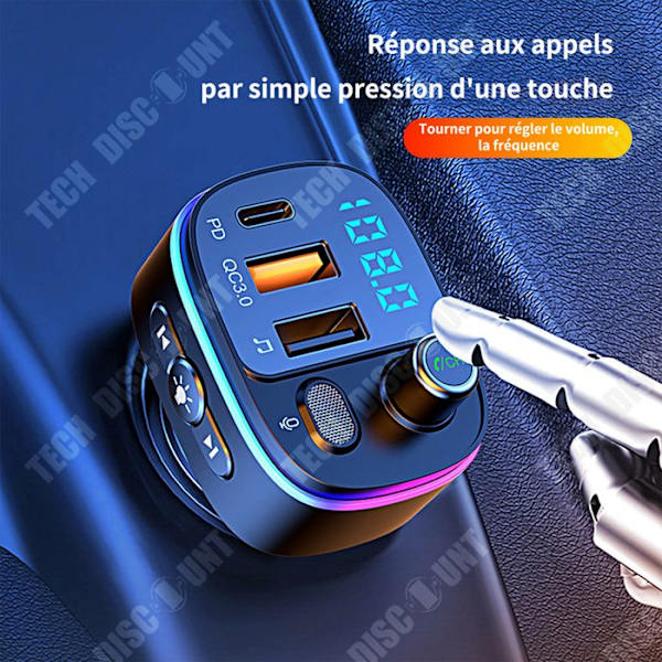 TD USB biloplader 1.1 tommer cigaretantænding biloplader antænding USB aluminium cigar 2 ports oplader bilinterface oplader