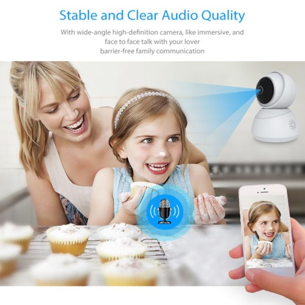 TD® 200W Smart HD Indoor Network Monitor Trådlös övervakningskamera