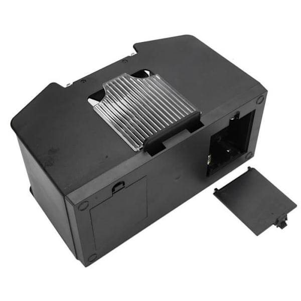 ARAMOX Poker Card Shuffler Card Shuffler Automatisk batteridriven spelkortshufflermaskin för Svart
