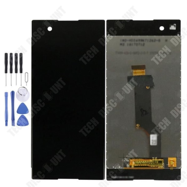 TD® Passer til Sony XA1 mobiltelefon skærm sort LCD skærm samling touchskærm G3121 G3112 skærm