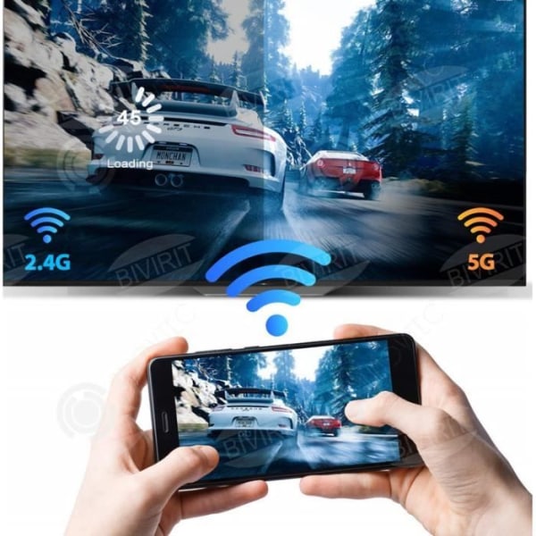 INN 5G trådlös enhet med samma skärm trådlös HDMI push skatt dubbel frekvens wifil anslutning TV-projektor skanningskod