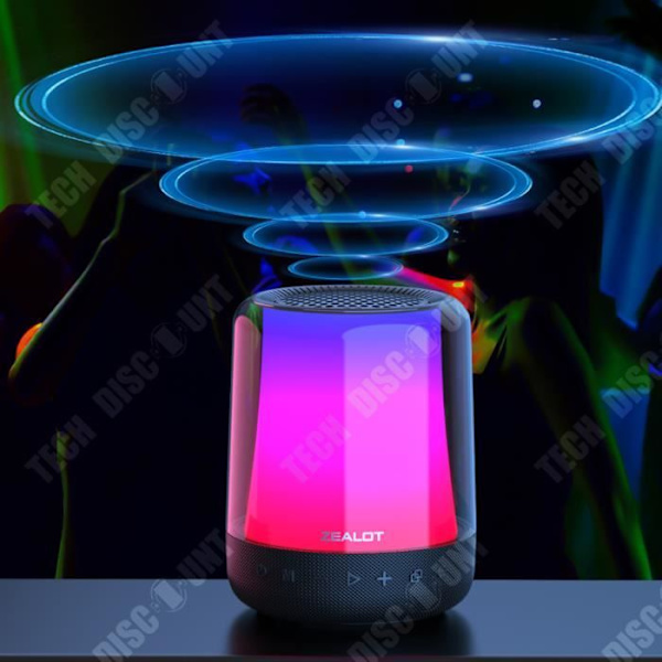 TD® Melody Colour Light Bluetooth Audio Korkealaatuinen ääni Korkea äänenvoimakkuus Kannettava korttielementti kotiin Bluetoothille