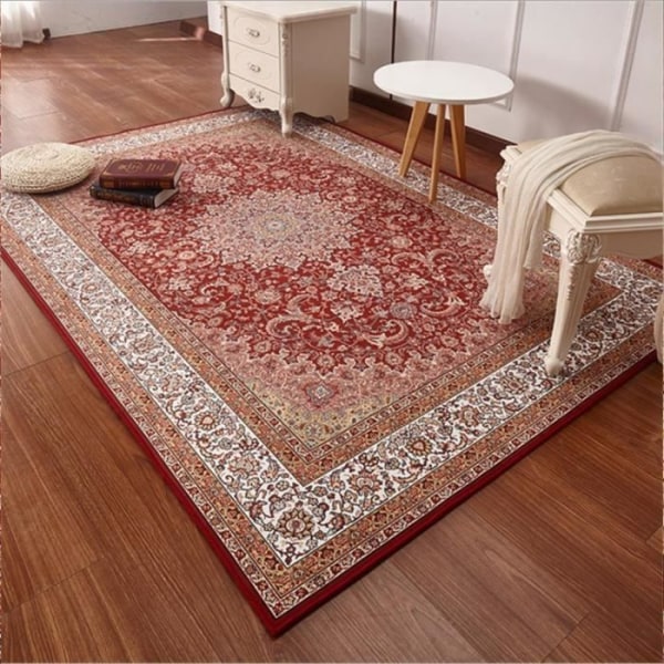 TD® Persiska soffbordsmönster matta Vardagsrum Vintage rektangulär matta 140x200 cm stil