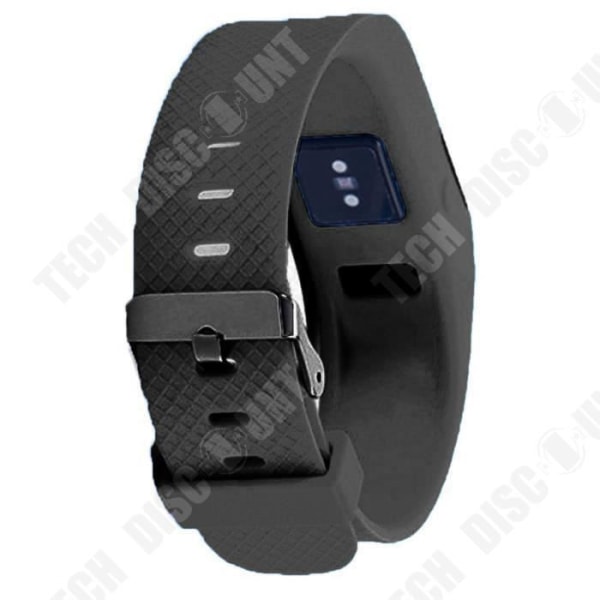TD® Smart Armband TW 64s Bluetooth 4.0 Stegräknare Sports Tracker för iOS 4.3 Android 6.1 och Compatible All System Black