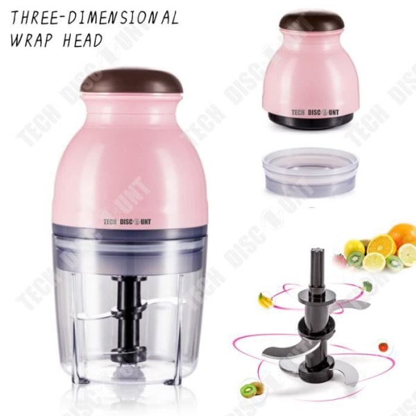 TD® Pink Blender Mix Köksförberedelser Bärbar mixer Multifunktionell Elektrisk matmixning Uppskuren fruktjuice