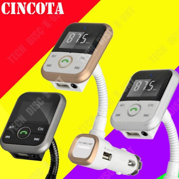 Bluetooth-soitin TD® Kaksi USB-porttia TF-kortin/kiintolevyn tuki Automaattinen muisti