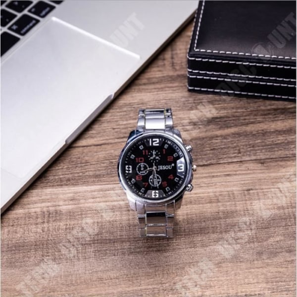 TD® Quartz Movement Watch Presentset för män Presentset för män Snyggt förpackat klocka + plånboksset